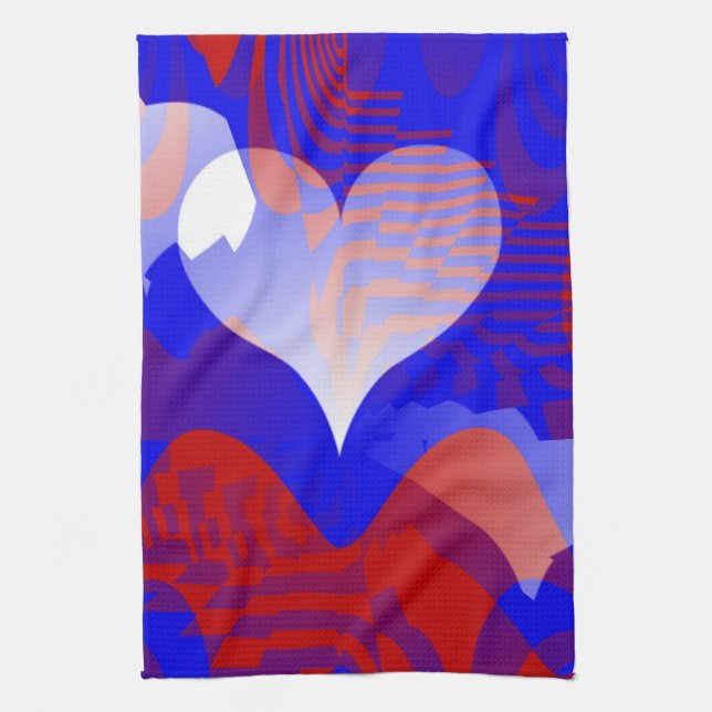 Liebe und Pflege_ Handtuch (Vertikal)