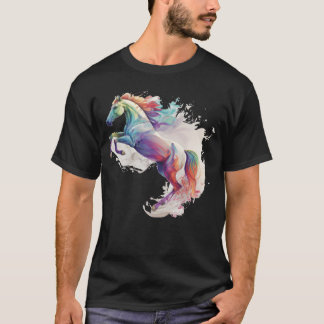 Liebe und Power von Pferd Lover T-Shirt