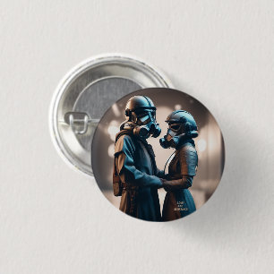 LIEBE UND RESISTENZ Button-Bereich-2-Taste Abzeich Button