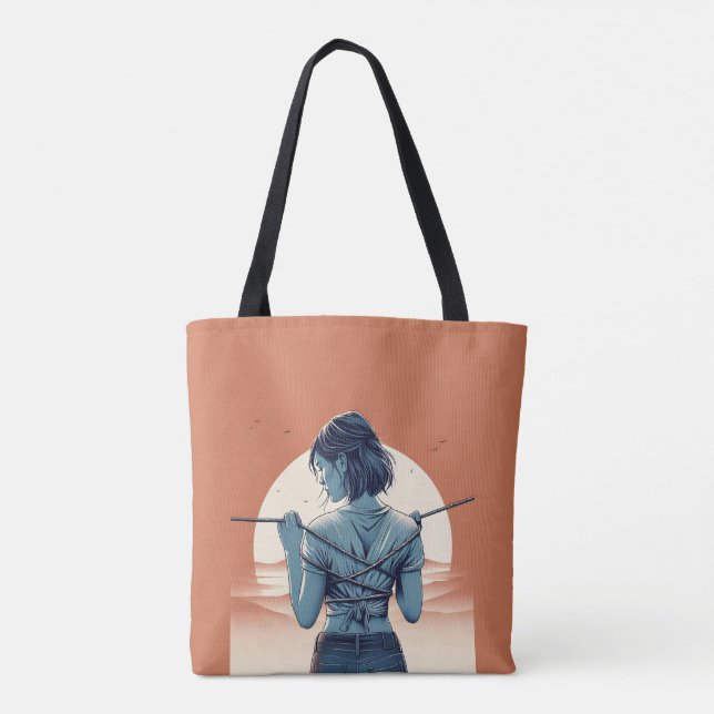 Liebe und Ropes Tasche (Rückseite)