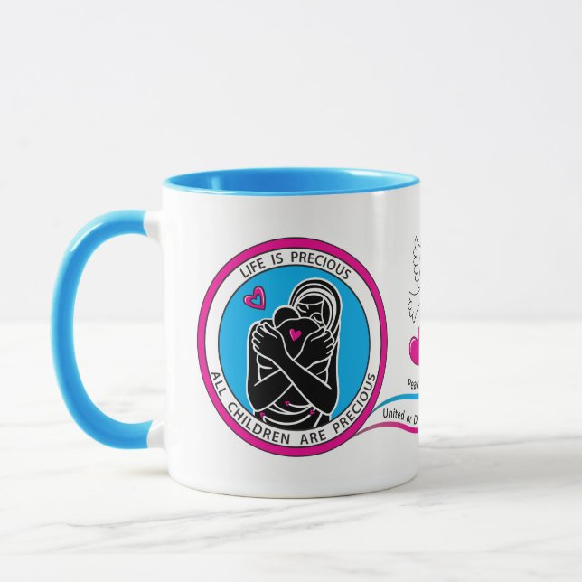 Liebe und Schutz 2_ Tasse (Links)