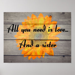 Liebe und Schwester Poster