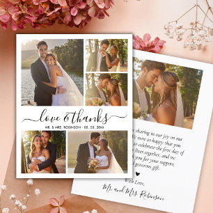 Liebe und vielen Dank für die Hochzeit von Foto Co