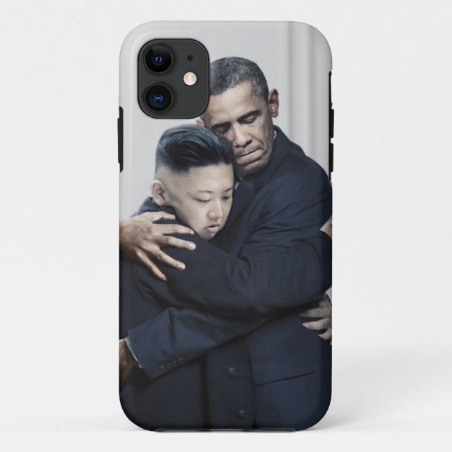 Liebe UNO Nordkorea Obama-Kim Jong Case-Mate iPhone Hülle (Rückseite)
