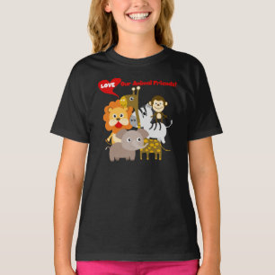 Liebe unsere Tierfreunde T-Shirt