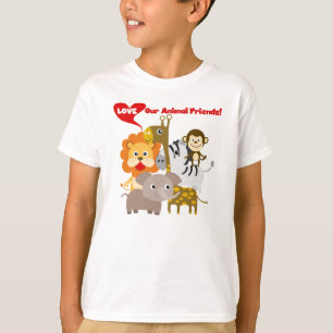 Liebe unsere Tierfreunde T-Shirt