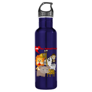 Liebe unsere Tierfreunde Trinkflasche