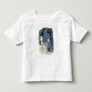 Liebe unter dem Brunnen, Illustration für 'Partys Kleinkind T-shirt