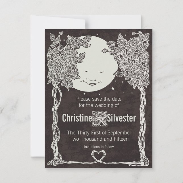 Liebe unter den Sternen Save the Date (Vorderseite)