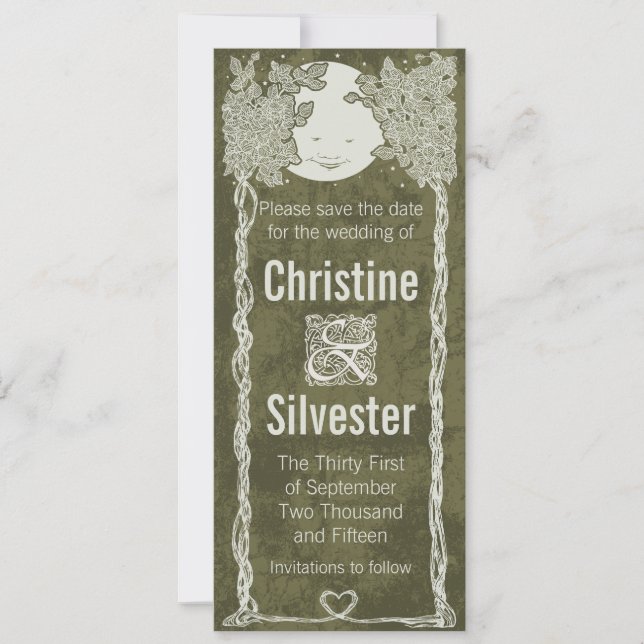 Liebe unter den Sternen Save the Date (Vorderseite)