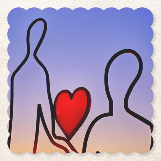 Liebe Untersetzer (Vorderseite)