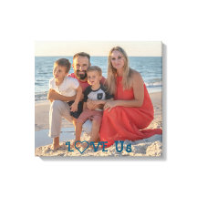 "LIEBE US" Foto-Großformat