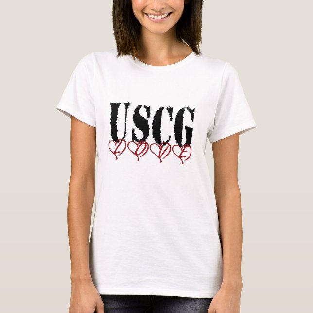 LIEBE USCG T-Shirt (Vorderseite)