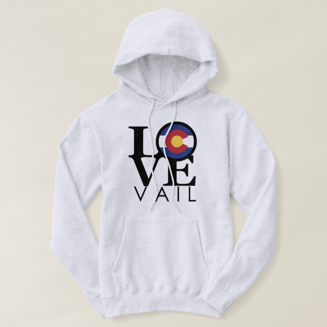 LIEBE Vail Colorado Hoodie (Design vorne)