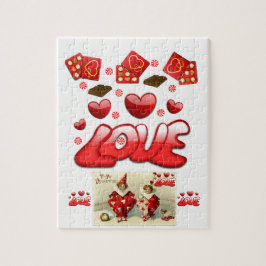 Liebe valentines jigsaw puzzkids