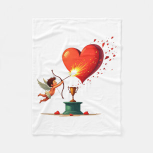 Liebe Valentinstag 1 Kopie T-Shirt Fleecedecke