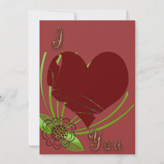 Liebe Valentinstag Einladung