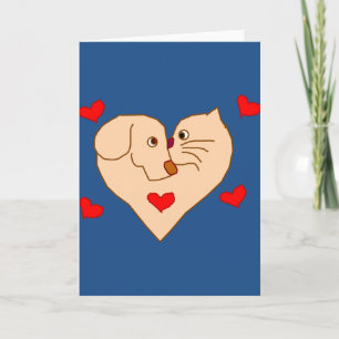 Liebe-Valentinstag Feiertagskarte