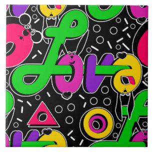 Liebe, Valentinstag Fliese