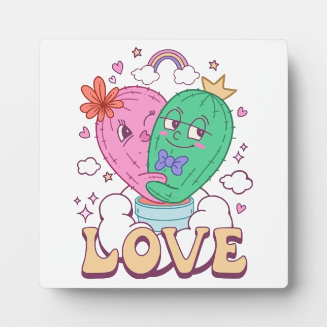 Liebe Valentinstag Fotoplatte (Vorderseite)