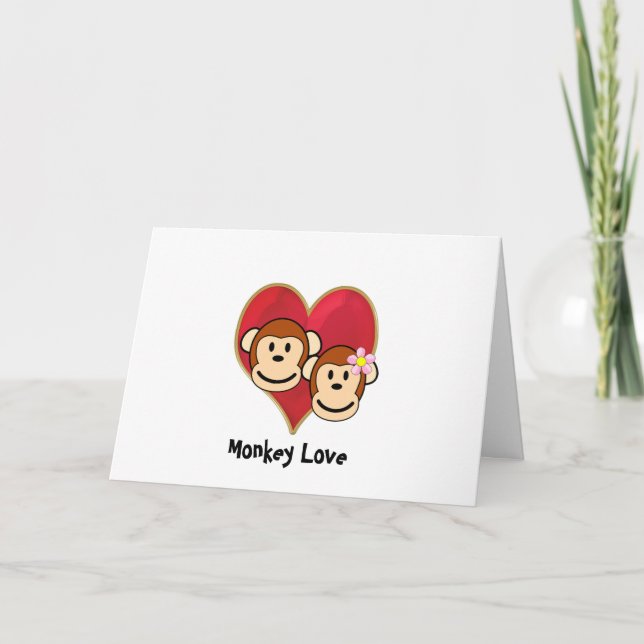 Liebe Valentinstag Grußkarte Feiertagskarte (Vorderseite)