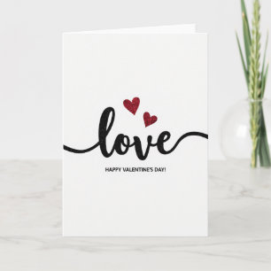 Liebe Valentinstag-Grußkarte Karte