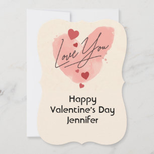 Liebe Valentinstag-Karte