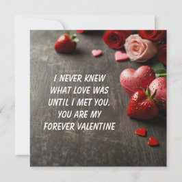 Liebe-Valentinstag-Karten Feiertagskarte