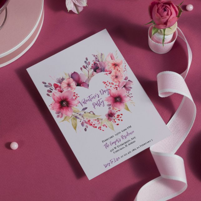 Liebe | Valentinstag - Party Einladung (Von Creator hochgeladen)