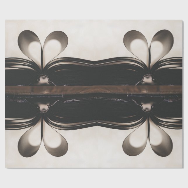 Liebe Valentinstag Wrapping Paper Geschenkpapier (Flach)