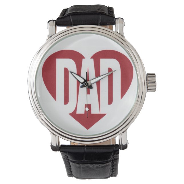 Liebe Vater Armbanduhr (Vorderseite)