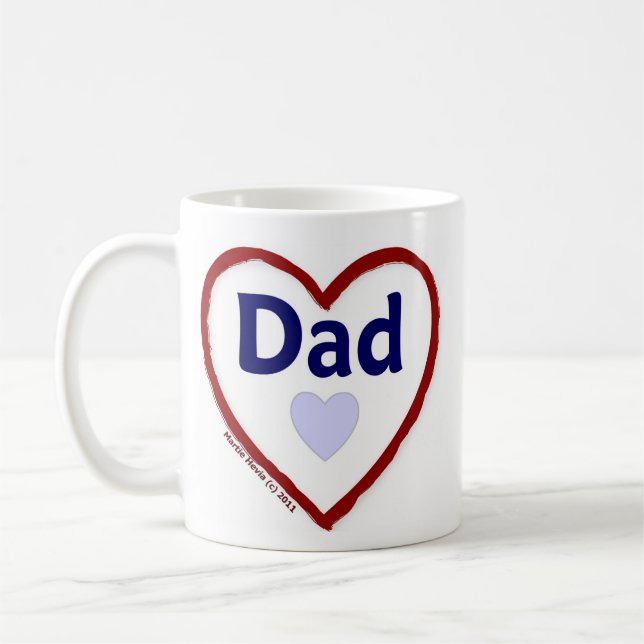 Liebe Vater Kaffeetasse (Links)