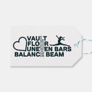 Liebe Vault Floor Unneven Bars Balancebaum Geschenkanhänger
