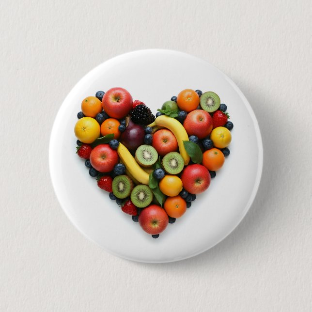 Liebe Vegan Button (Vorderseite)