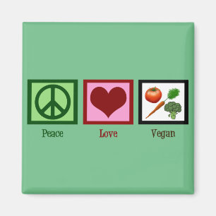 Liebe Vegan Magnet