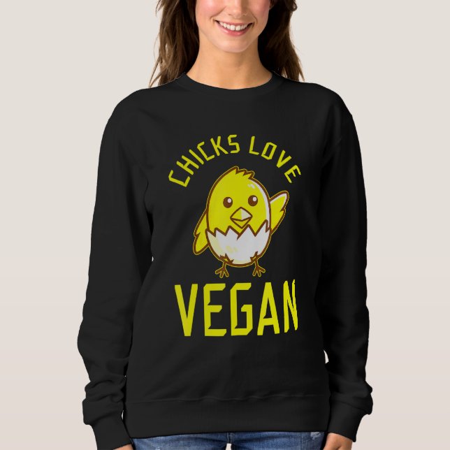 Liebe Vegan Sweatshirt (Vorderseite)