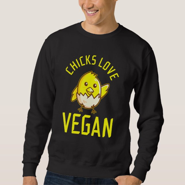 Liebe Vegan Sweatshirt (Vorderseite)
