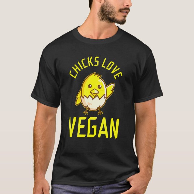 Liebe Vegan T-Shirt (Vorderseite)