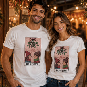 Liebe & Verbindung Der Mistel Weihnachten T-Shirt