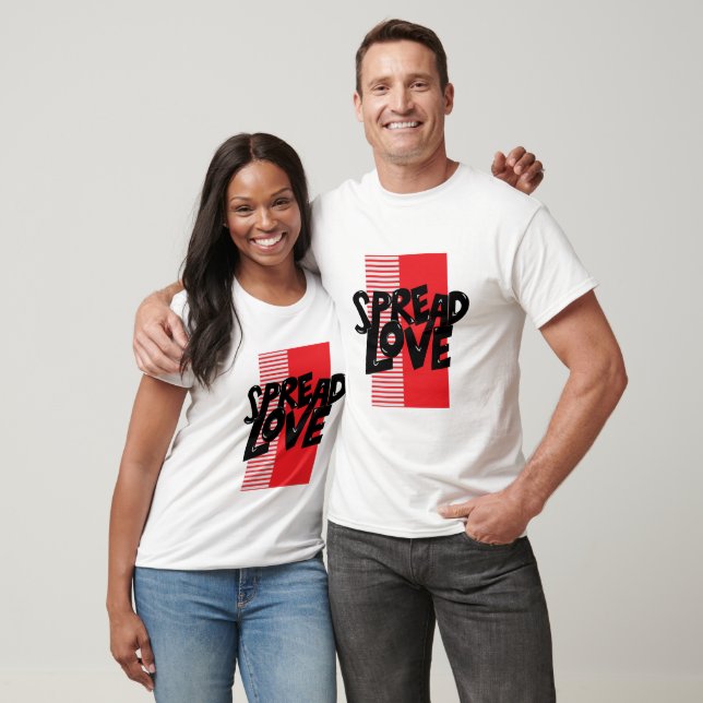 Liebe verbreiten T-Shirt (Unisex)