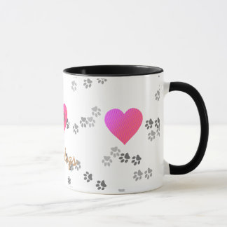 Liebe verfolgt - Tasse - Schablone