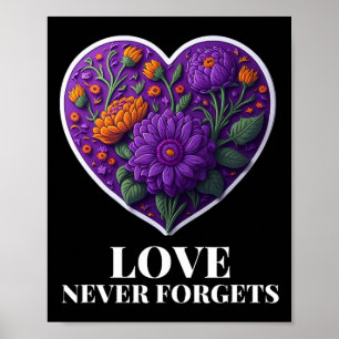 Liebe vergisst die Blume Heimerheimer's Awa nie Poster