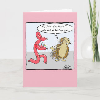 Liebe verletzt Karte des Valentines Tages