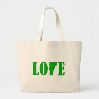 Liebe Vermont Tote Tag Jumbo Stoffbeutel