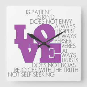 Liebe Versage nie - Uhr