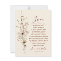 Liebe Versage niemals die Glückskarte für Hochzeit