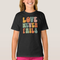 LIEBE VERSAGE NIEMALS Niedliche BBLE Typo-Weichpas