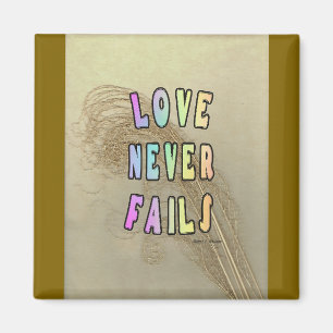 Liebe versagt nie Platz Magnet