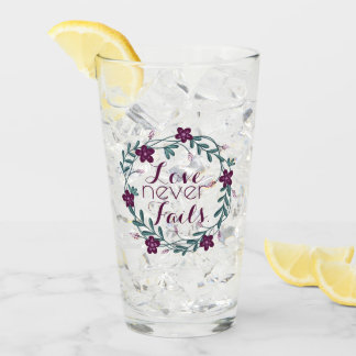 Liebe versagt niemals  glas