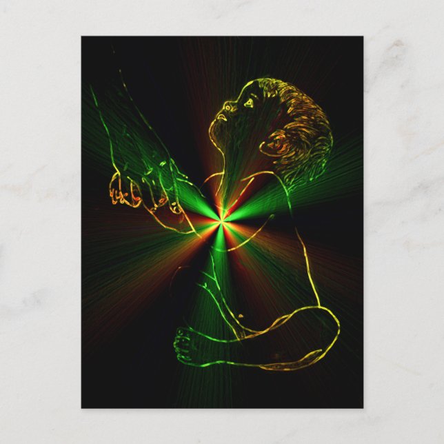 Liebe, Vertrauen, Hoffnung Postkarte (Vorderseite)